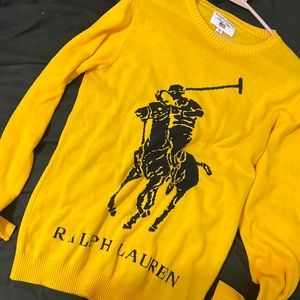 Ralph Lauren sweater yellow
